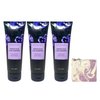 Bath & Body Works Violet Leaf & Blackberry 3 Piece Ultra Shea Body Cream Value Pack with a Lavender Dream Bar Soap - Full Size