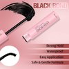 VEYESBEAUTY Lash Bond and Seal Waterproof 2 in 1 Cluster Lash Glue for Eyelash Extensions Long Lasting Strong Hold Individual Eyelash Glue for Self-Application at Home 5ml+5ml