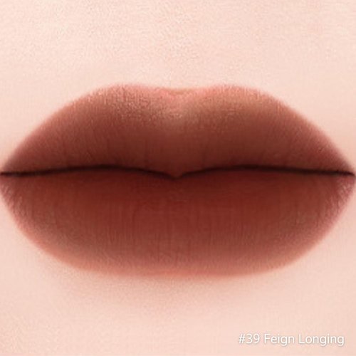 BBIA Last Velvet Lip Tint - Soft & Creamy Matte Finish Lip Stain, Blur Effect with Velvety Texture, Long-Lasting, High Pigment, Lightweight, Non-Drying, Korean Lip Makeup (39 FEIGN LONGING)