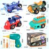 Take-Apart Electric Building Toys Car, Toddler & Kids Tool Set with Motor & Electric Drill, STEM Educational Construction Toy for Ages 3+, Enhances Hands-On Skills for Preschool & Kindergarten Boys
