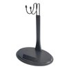 NANSHINE 5 Pcs Action Figure Stand 1/6 Scale Model Stand 12 inch, Black Holder Support Base Bracket for Model, Action Figure Base Display Stand U Type Simple Packaging- Detachable Adjustable Height
