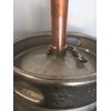 COLIBROX 2" Copper Tri Clamp Ferrule Beer Keg Still Adapter Fits 2" Copper Pipe no clamp