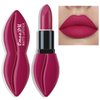 Easilydays Matte Red Lipstick for Women, Moisturizing Velvet Lipsticks, Long Lasting Smudge-Proof Lip Stick, Light Bright Labiales Matte Lipstick Lip Stain High Pigmented Dark Makeup Lip Gloss (#04)