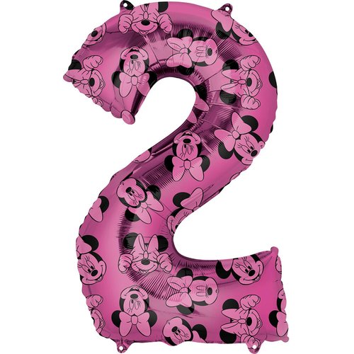 Anagram Minnie Forever 2nd Birthday Party Supplies Balloon Bouquet Decorations