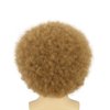 karlery Adult Men Women Afro 70s 80s Curly Light Brown Wig Rocker Party Wig California Halloween Costume Wig
