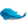 Cute 4D Whale Balloons Under The Sea Decorations Ocean Balloons, 4 Pack Gaint 37'' Whale Shape Mylar Foil Balloons Sea Animal Balloons Fish Balloons Beach Party Supplies, Blue