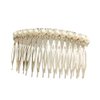 LETSP The most popular fashion Bridal hair accessories rhinestone pearl alloy hair comb wedding hairpin (07)