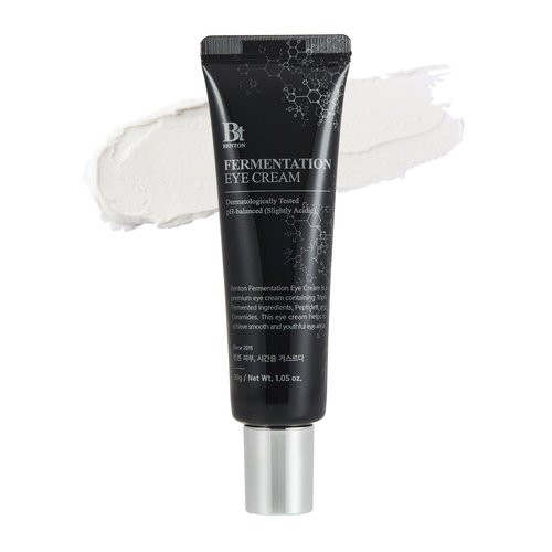 BENTON Fermentation Eye Cream New Version (1.05 oz.) - Galactomyces & Bifida Ferment Anti-Wrinkle Eye Treatment Cream, Dark Circles & Puffiness & Under Eye Bags