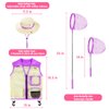 INNOCHEER Explorer Kit & Bug Catcher Kit for Kids Outdoor Exploration for Boys Girls 3-12 Years Old (Purple)