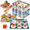 Toddler Sorting Toys, Sensory Toys,Fruits Dinosaurs Animals Insects Balls Food Fish Poultry Sorting Matching Playsets, Montessori Toys for 3 Years, Boys and girls Infant Preschool Learning Toys