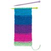 Creativity for Kids Learn to Knit Pocket Scarf - DIY Knitting Kit for Beginners, Kids Craft Kit