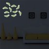 Qhonhon 10 Pieces Glow in The Dark Fake Bats Wall Decor Night Light Illusion Luminous Realistic Plastic Fake Bats Spooky Bats for Halloween Trick Decoration Supplies (Green)