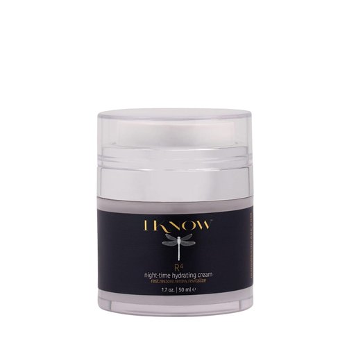 IKNOW R4 Night-Time Hydrating Cream, Hyaluronic Acid Restorative Night Cream, Revitalize with R4 ...