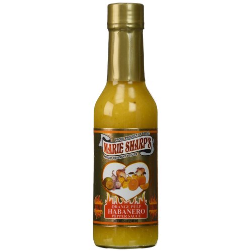 Marie Sharp's Orange Pulp Habanero Hot Sauce (5oz)