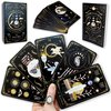 Shores Of Moon Cosmica Somnis Tarot Deck with Guidebook & Box - 78 Cards Complete Full Deck Cosmic Dreams Celestial Astrology Gold Divination Tool