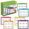 Channie’s Double Digit Addition and Subtraction Flash Cards, 30 Dry Erase Educational Math Flash Cards for Kids, Ideal for 1st to 3rd Grade, Level 2 Color-Coded Cards, 360 Two-Digit Problems
