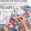 Clever Fox Planner Fitness Stickers Set - Monthly, Weekly & Daily Planner Stickers 16 Sheets Set of 841+ Unique Stickers (Fitness & Nutrition)