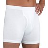 Incontinence Boxer Briefs with 6 Ply Absorbent Waterproof Panel (Small, White) - Kleinert's