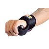 Lifting Dowel Straps Neoprene Padded Wrist Wraps Power Weight Lifting Training Gym Grips Straps Wrist Support Bandage Set of 2 Alternative to Hooks (Black)