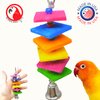 Bonka Bird Toys 1129 Mini Stepper Small Parrot Cage Toy Lovebirds, Parrotlet, Budgie, and Similar Sized Birds