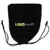 LOUDmouth Soft Velvet Studio Microphone Carry Bag | Podcast Mic Pouch Dust Cover with Drawstring | Protect from Dust, Dirt, Scratches | 12" x 8.5"