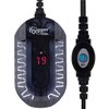 Hygger Mini Glass Aquarium Heater Adjustable LED Digital Temperature Display Small Tank Heater for Turtle Betta Fish Bowl with Protective Guard 50W