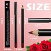 EternalClassic Red Lip Liner, Long Lasting Lip Liner Pencil, Rich Lip Makeup Colors Highly Pigmented Lip Liners, Smooth Application Lipliner Lip Pencil