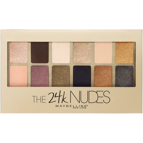 Maybelline The 24K Nudes Eyeshadow Palette, 0.34 oz.