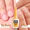 Amen Beauty Nutri Nails: Nail Strengthener with Proteins, Minerals, Hyaluronic Acid & Vitamins - Nail Hardener, Growth & Nail Biting Treatment for Damaged Nails and Adults.