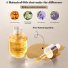 Giofna Hair Oil, Rosemary Serum for Hair Growth, Scalp Care for Curly, Thick, Frizzy, and Damaged Hair, Reduce Hair Loss for Women and Men (2Pcs)