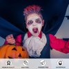 Halloween Family Makeup Kit, All-in-one Easy On & Easy Off set for Halloween Party Supplies, Halloween Cosplay, Face Paint & Body Paint, Halloween Costume Makeup, Zombie Cosplay
