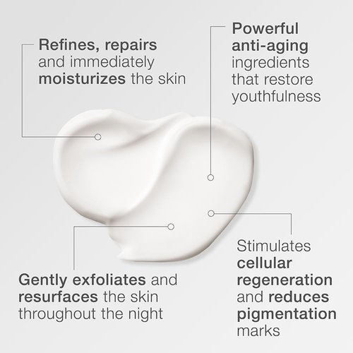 Skincode Exclusive Cellular Night Refine & Repair Cream | Youth-Boosting Overnight Moisturizer | Tripeptide & Cell Renewing Complex | Reduces Pigmentation & Wrinkles (1.7 Oz / 50 mL)