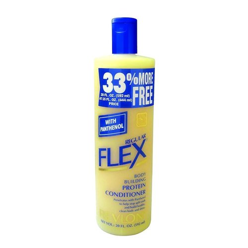 Flex Regular Body Building Protein Conditioner, 20 fl oz, 33% More Free