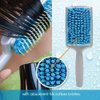 Beavorty 1Pcs Quick Dry Towel Hair Dryer Brush Paddle Brush Fast Drying Comb Detangling Paddle Brush Absornet Hair Brush Comb Dry Hair Comb Air Bag Comb