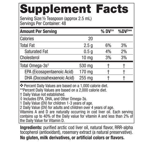 Nordic Naturals Children’s DHA, Strawberry - 4 oz for Kids- 530 mg Omega-3 with EPA & DHA - Brain Development & Function - Non-GMO - 48 Servings