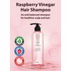 A’PIEU Raspberry Vinegar Hair Shampoo 16.9 fl.oz / 500 ml - Dandruff & Clarifying Shampoo | Scalp Treatment I Korean Hair Care I Balances pH, Removes Buildup, Soothes Scalp
