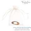 French Amie Oval Small 2 1/4” Celluloid Acetate Side Slide In Strong Hold Hair Clip Barrettes with Tige Boule Clasp for Girls and Women, Made in France (Tortoise Shell)