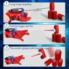 LINMANSHUO Set of Kids Spider Web Shooterm, Spiderman Toy Fun Decoration Kids Educational Toy Wrist Launcher, Spider Hero Cosplay Costume Prop Launcher Wrist Toy Gift (Set1)