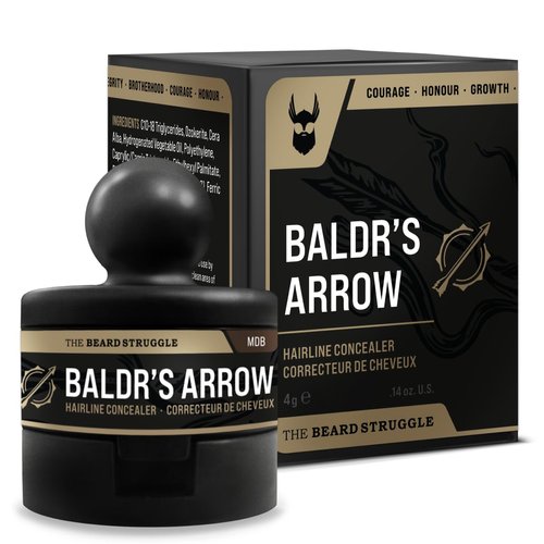 Hairline Powder by The Beard Struggle, Root Touch Up Hair Color, Hair Concealer for Men Instantly...
