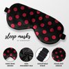 Samadhaan Silk Sleep Mask | 100% Mulberry Silk Eye Mask and Blindfold with Adjustable Strap - for Women and Men - Blocks Light - Pack of 1