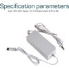 Console Charger for Wii, AC Wall Power Adapter Supply Cable Cord for Nintendo Wii (Not for Nintendo Wii U)