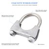 RP Remarkable Power, Stainless Steel U-Bolt Muffler/Exhaust Clamp (1.5")