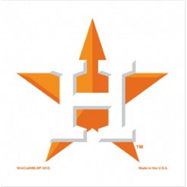 Rhode Island Novelty MLB Houston Astros 4-Pack Temporary Tattoos