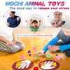 Outee 36 Pcs Mochi Animals Toys Cute Mochi Cat Stress Relief Toys Mochi Animals Party Favors for Kids Mini Animals Cat Easter Gifts for Kids Adults