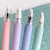 GINCEVHY 4 PCS Morandi Color Retractable Paper Cutter Pen, Craft Art Ceramic Blade, Safety Hobby Knife with Precision Blade for School and Home