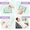 Mama & Wish Witch Hazel Pad Liners for Postpartum Care (24 Count) | Full-Length Cooling Perineal Pads Liner | Postpartum Essentials | Ice Pads Postpartum Liner - Witch Hazel Pads for Postpartum Care