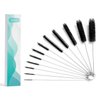 Kiemeu Metal Straw Cleaner Brush Set,Water Bottle Straw Brush Cleaner,Wire Pipe Cleaner Brush Set