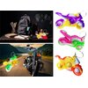 Roaqua 30 Packs Bulk Mini Pop Fidget Sensory Push Party Favors,Sport Motorcycle Shapes Classroom Prize Gifts