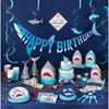 Shark Party Blowers, 8 ct