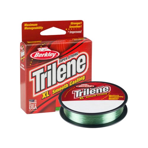 Berkley Trilene® XL®, Low-Vis Green, 10lb | 4.5kg, 110yd | 100m Monofilament Fishing Line, Suitable for Freshwater Environments